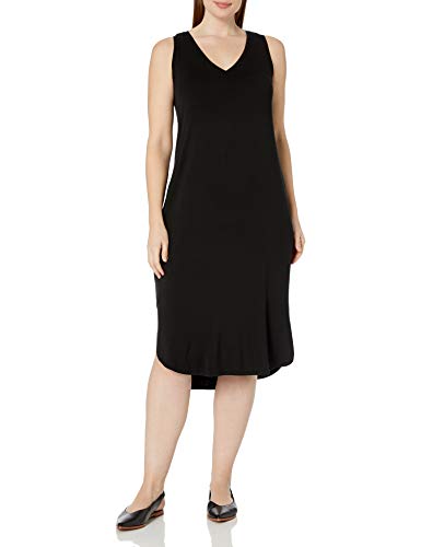 Product Cover Amazon Brand - Daily Ritual Women's Plus Size Jersey Sleeveless V-Neck Dress