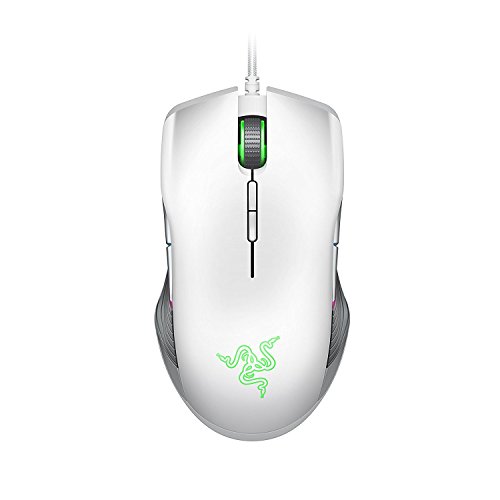 Product Cover Razer Lancehead TE Ambidextrous Gaming Mouse: 16,000 DPI Optical Sensor - Chroma RGB Lighting - 8 Programmable Buttons - Mechanical Switches - Mercury White