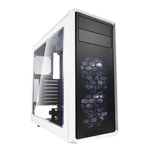 Product Cover Fractal Design Focus G - Mid Tower Computer Case - ATX - High Airflow - 2X Silent ll Series 120mm LED Fans Included - USB 3.0 - Window Side Panel - White