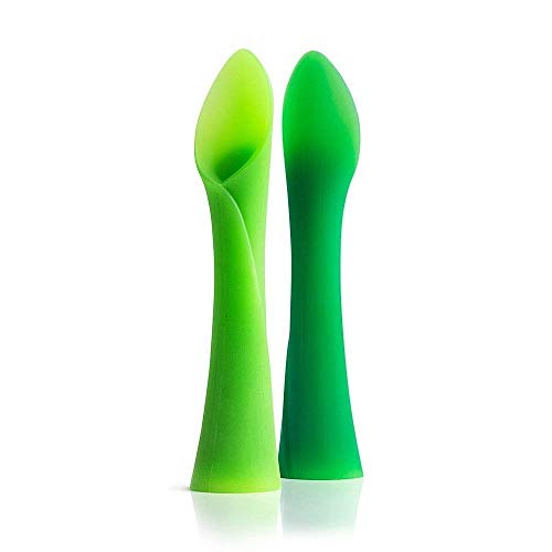 Product Cover OLÁ BABY Sprout Bendable Baby Training Spoon Teether (2 Pk)