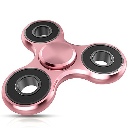 Product Cover ATESSON Fidget Spinner Toy Ultra Durable Stainless Steel Bearing High Speed 2-5 Min Spins Precision Metal Material Hand Spinner EDC ADHD Focus Anxiety Stress Relief Killing Time Toys for Adults Kids