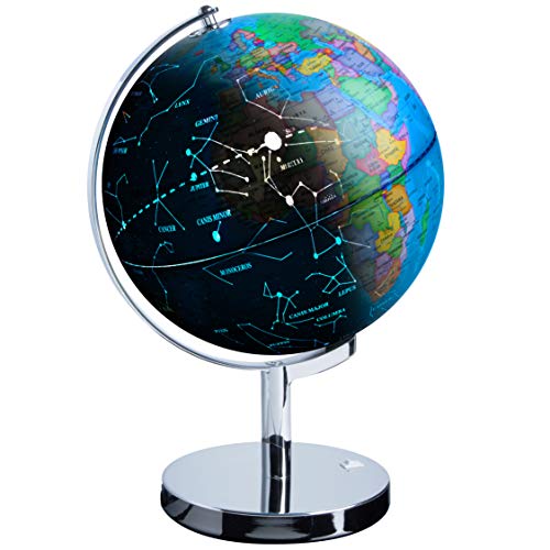 Product Cover USA Toyz LED Constellation Globe for Kids - 3 in 1 Educational STEM Toys, Light Up World Globe, Constellation Globe and Nightlight w/ Stand