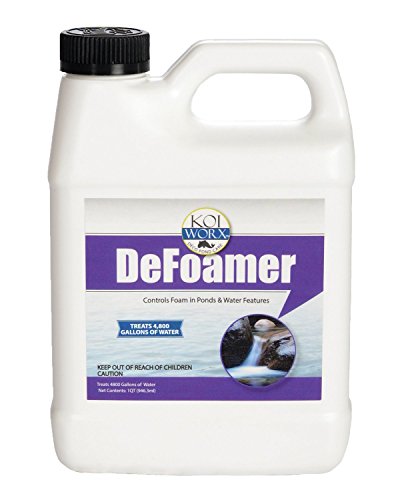 Product Cover KoiWorx Defoamer - 32oz- Removes Foam from Decorative and Ornamental Ponds, Safe for Koi