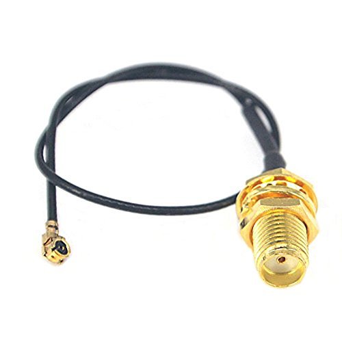 Product Cover Mini PCI UFL to SMA Female Connector Antenna WiFi Pigtail Cable IPX to SMA Extension 15cm Pack of 5