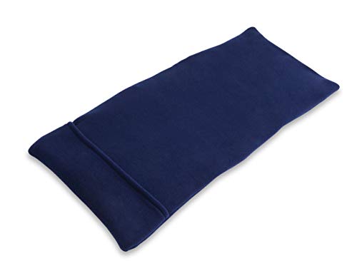 Product Cover Sunny Bay XL Body Heating Wrap, Personal, Reusable, Hot & Cold Compress, Washable Cover, Heat Therapy Pad for Sore Neck, Back & Shoulder Muscle Pain Relief - Non-Electric, Midnight Blue