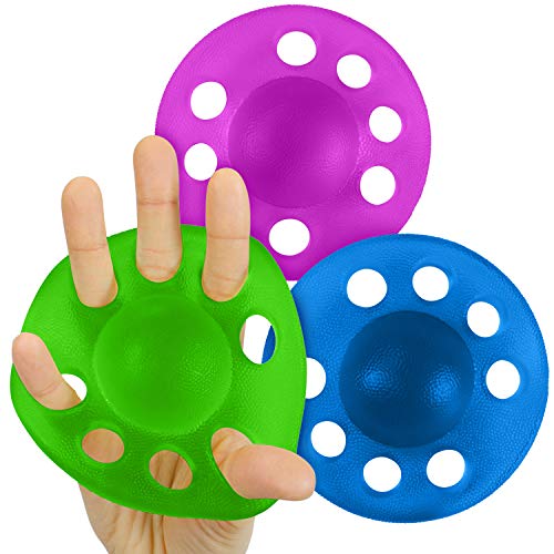 Product Cover Vive Finger Exerciser and Hand Strengthener - Grip Stretcher Balls - Therapy Exercises for Arthritis, Carpal Tunnel, Forearm Muscle Strength Band Guitar, Rock Climbing Resistance Strengthening