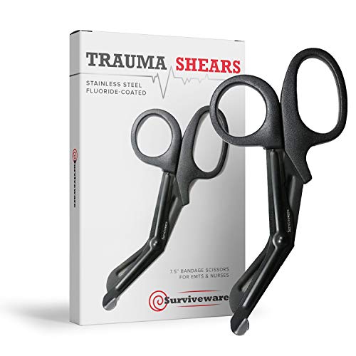 Product Cover Surviveware Trauma & Bandage Shears - 7.5 Inches for Nurses and EMTs