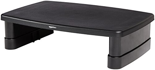 Product Cover AmazonBasics Adjustable Computer Monitor Stand Riser, 5-Pack