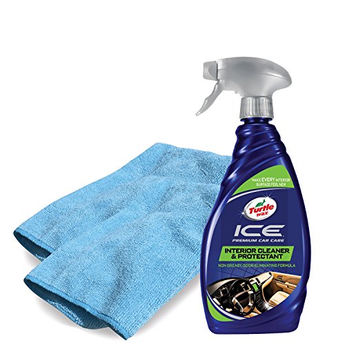 Product Cover Turtle Wax T484R ICE Premium Interior Cleaner Protectant with 2 Microfiber Towels