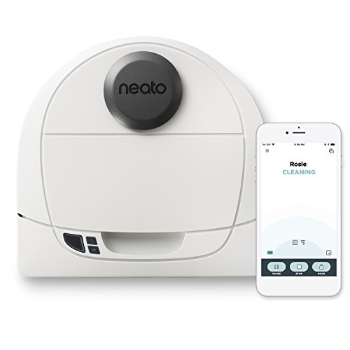 Product Cover Neato Botvac D3 White Connected Laser Guided Robot Vacuum, Works with Smartphones, Alexa, Smartwatches