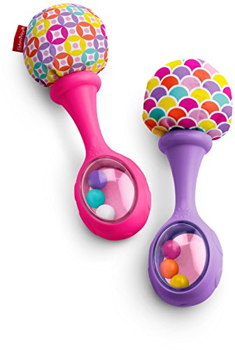 Product Cover Fisher-Price Rattle 'n Rock Maracas, Pink/Purple [Amazon Exclusive]