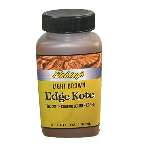 Product Cover Fiebing's Edge Kote 4 oz Edge Finisher (Light Brown)