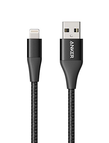 Product Cover Anker Powerline+ II Lightning Cable (3ft), MFi Certified for Flawless Compatibility with iPhone Xs/XS Max/XR/X / 8/8 Plus / 7/7 Plus / 6/6 Plus / 5 / 5S and More(Black)