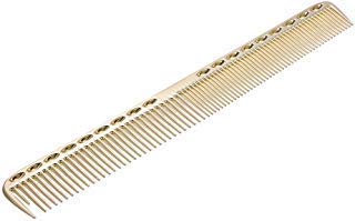 Product Cover Anself Hair Comb Professional Salon Hairdressing Comb Metal Hair Cutting Comb (Gold)