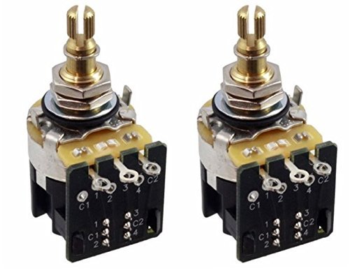 Product Cover CTS 500K Push Pull Short Shaft Audio Taper Potentiometers - Pair (2X)