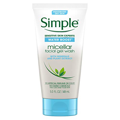 Product Cover Simple Water Boost Micellar Facial Gel Wash, Sensitive Skin 5 oz