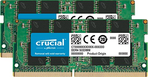 Product Cover Crucial 16GB Kit (8GBx2) DDR4 2666 MT/s (PC4-21300) SR x8 SODIMM 260-Pin Memory - CT2K8G4SFS8266