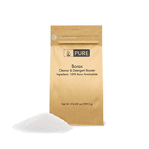 Product Cover Borax Powder (2 lb.) by Pure Organic Ingredients, Pure Borax, Multipurpose Cleaning Agent, Ideal Slime Ingredient