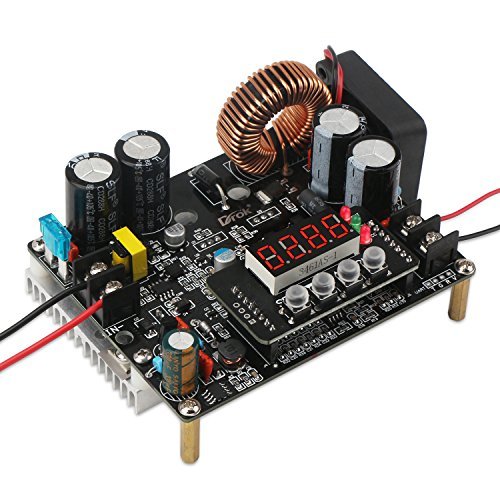 Product Cover DROK DC-DC Buck Conveter Digital Control Voltage Regulator 10-75V to 0-60V 12A 720W Step Down Transformer with Volt Amp Capacity Time Meter Power Supply Module with Constant Voltage/Current