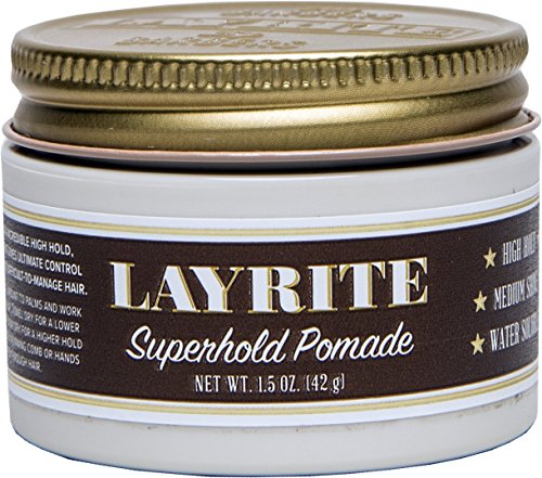 Product Cover Layrite Superhold Pomade, 1.5 Oz