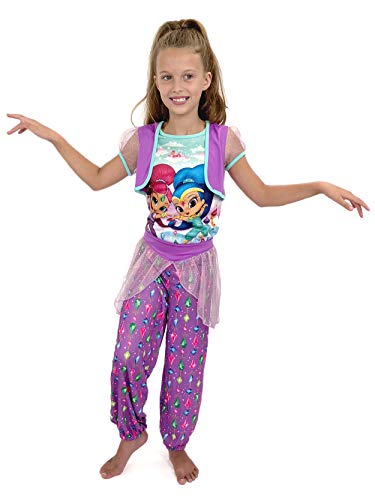 Product Cover Nickelodeon Girls' Shimmer and Shine 2-Piece Fantasy Pajama Set