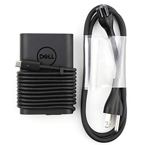 Product Cover Genuine Dell 65W 20V 3.25A USB C for Dell LA65NM170, 2YKOF, 02YKOF, Dell XPS 12 9250, Dell Latitude 12 7275, Dell Latitude 13 7370,