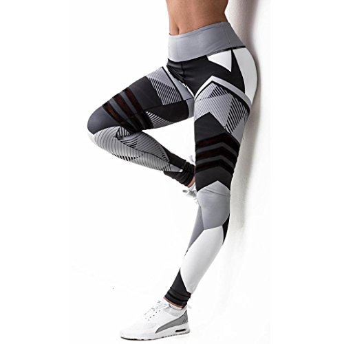 Product Cover ®GBSELL Women Geometry Print Sports Gym Yoga Workout Athletic Leggings Pants