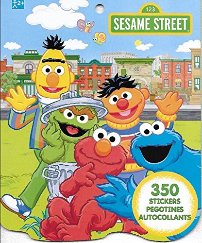 Product Cover Sesame Street Sticker Book for Kids (over 350 stickers)-1 PACK