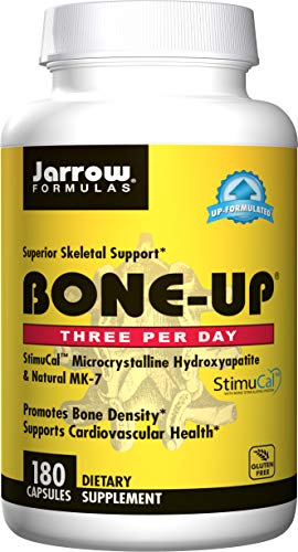 Product Cover Jarrow Formulas Bone-Up for Bone Density and Cardiovascular Health Capsules, 180 Count