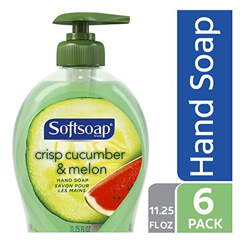 Product Cover Softsoap Liquid Hand Soap, Crisp Cucumber and Melon - 11.25 fluid ounce (6 Pack)