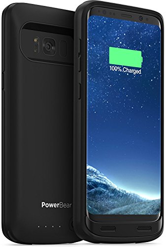 Product Cover PowerBear Samsung Galaxy S8 Battery Case [4500 mAh] Up to 150% More Battery