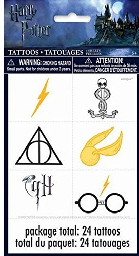 Product Cover Harry Potter Party tattoos - 24 pc