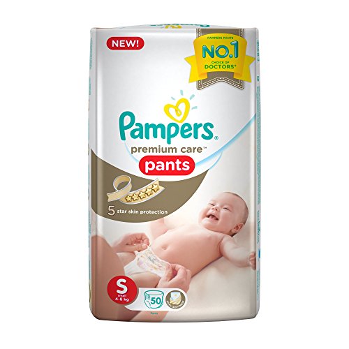 Product Cover Pampers Premium Care Small Size Diaper Pants (50 Count)