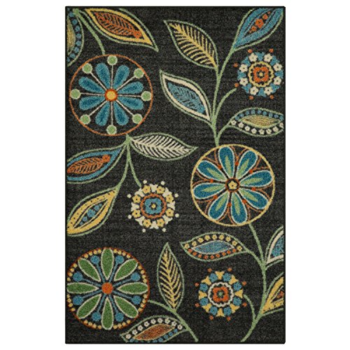 Product Cover Maples Rugs Kitchen Rug - Reggie Artwork Collection 2.5 x 4 Non Skid Small Accent Throw Rugs [Made in USA] for Entryway and Bedroom, 2'6 x 3'10