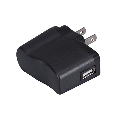 Product Cover AGPTEK USB Wall Charger 5V 500mA for iPod, Sony, Walkmam, SanDisk MP3 MP4 Player, Fitness Tracker, Fitbit, Black
