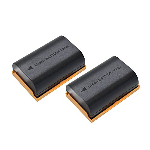 Product Cover Bonacell LP-E6/ LP-E6N Replacement Battery(2 Pack 2600mAh) Comptible with Canon EOS R, 70D, 80D, EOS 60D, 60Da, EOS 5D Mark II/III/IV, EOS 5DS, 5DS R, EOS 6D, 6D Mark II, EOS 7D, 7D Mark II Camera