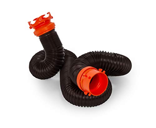 Product Cover Camco RhinoFLEX 10ft RV Sewer Hose Extension Kit with Swivel Fitting, Extend Your Sewer Hose to Fit Your Needs, Frustration Free-Packaging