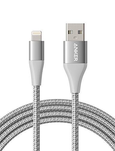 Product Cover Anker Powerline+ II Lightning Cable (6ft), Silver