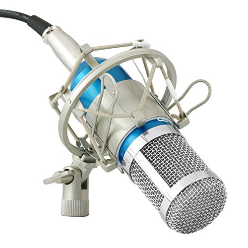 Product Cover Powerpak BM 800 Silica Gel Professional Condenser Microphone with Metal Shock Mount (Blue)