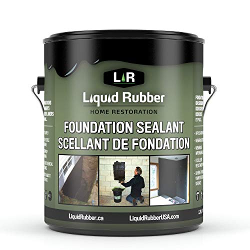 Product Cover Liquid Rubber Foundation Sealant, Black 1 Gallon