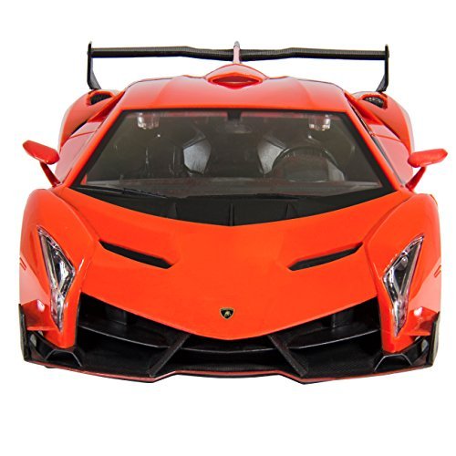 Product Cover FMT 1/24 Scale Lamborghini Veneno Car Radio Remote Control Sport Racing Car RC,Orange
