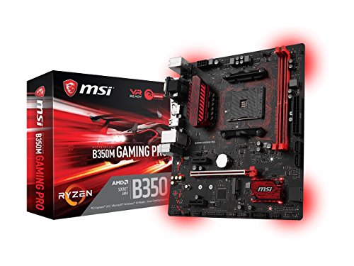 Product Cover MSI Gaming AMD Ryzen A320 DDR4 VR Ready HDMI USB 3 micro-ATX Motherboard (A320M GAMING PRO)