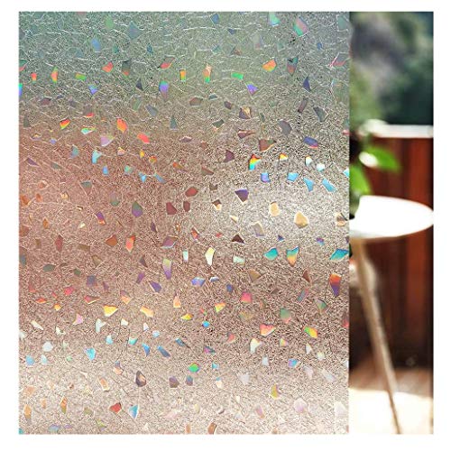Product Cover LEMON CLOUD 3D No Glue Static Decorative Privacy Window Films for Glass (17.7in. by 78.7in)