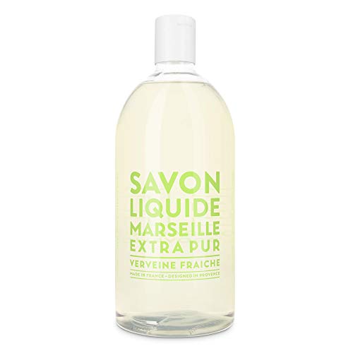 Product Cover Compagnie de Provence Savon de Marseille Extra Pure Liquid Soap - Verbena - 33.8 fl oz Plastic Bottle Refill