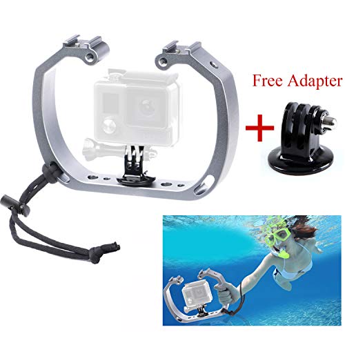 Product Cover Sevenoak Aluminum Alloy Micro Film Making kit Video Cage Diving Rig Stabilizer SK-GHA6 & GoPro Mount Adapter for Action Cameras GoPro Hero3 3+ 4 5 6 Action Cameras for Underwater Video & Photography
