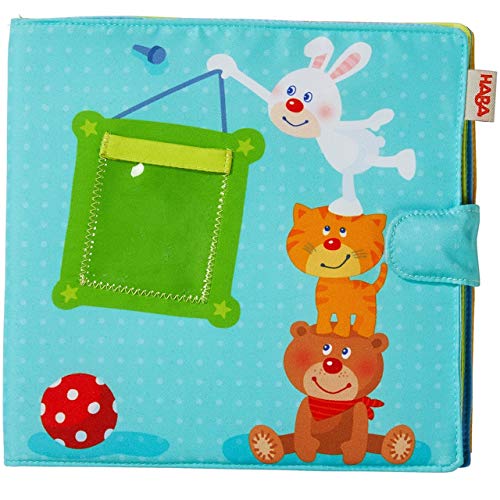 Product Cover HABA My First Photo Album - Soft Fabric Baby Book Fits Eight 4