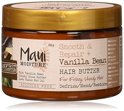 Product Cover Maui Moisture Maui Moisture Smooth and Repair Vanilla Bean Hair Butter, 12 Ounce