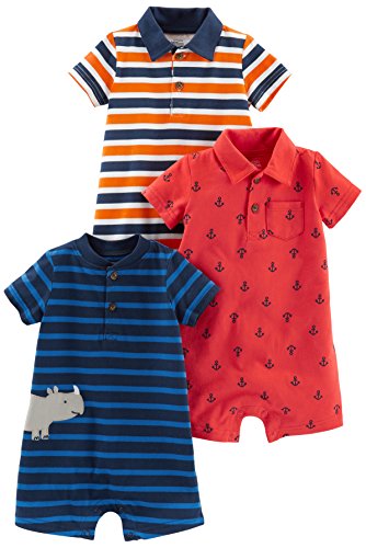 Product Cover Simple Joys by Carter's Baby Boys' 3-Pack Rompers