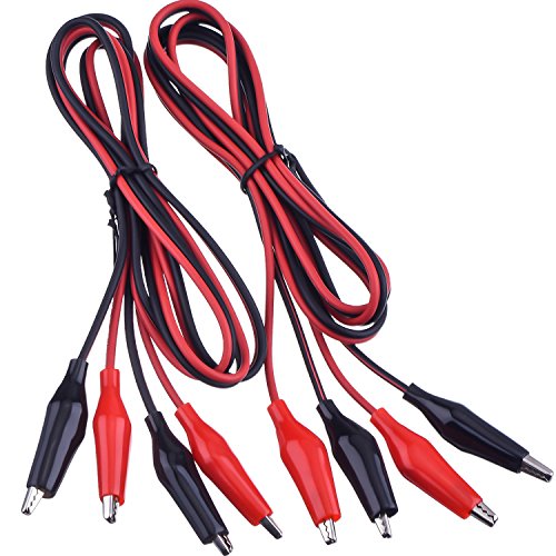 Product Cover 2 Groups 1M Test Leads Set with Alligator Clips Double-ended Jumper Wires (2 Groups)