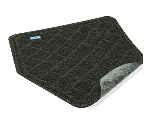 Product Cover CleanShield Antimicrobial Non-Slip 30-Day Disposable Urinal Mat by M+A Matting (Charcoal, Case of 6)